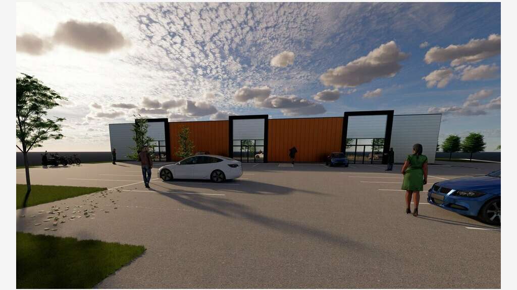 A louer cellule commerciale neuve 853m² à Paimpol