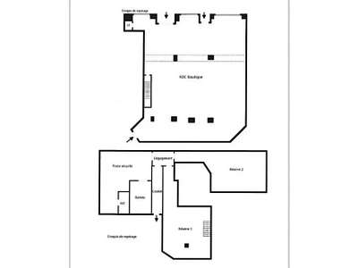 Location Locaux commerciaux - Boutiques à Paris 18e