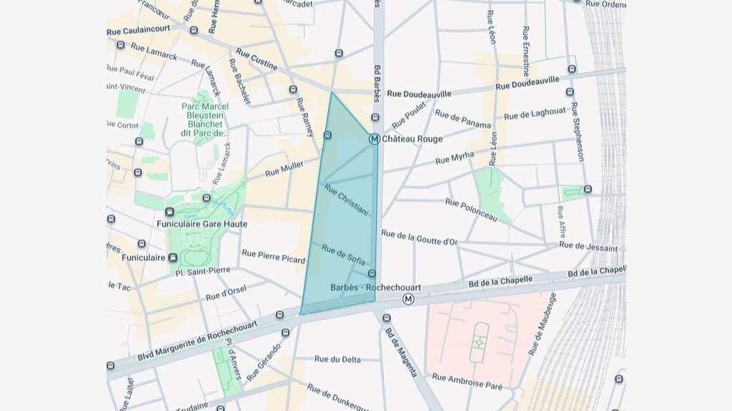 Location pure boutique 635m² 75018 Paris-Barbès