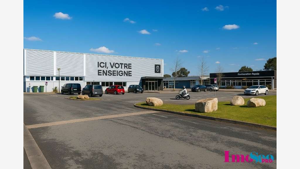Local commercial 745m² à louer sortie 26a à Pessac