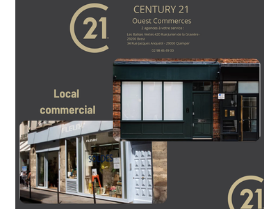 Location Locaux commerciaux - Boutiques à Quimper