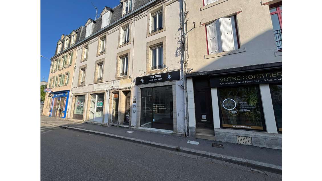 A louer local commercial avec vitrine 35m² Quimper