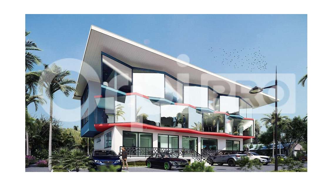 A louer local commercial neuf 77m² Remire-Montjoly