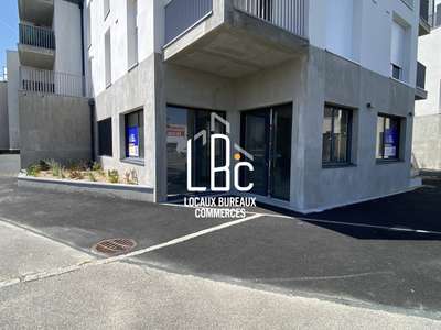 A louer local commercial neuf 48m² Rezé Ragon 