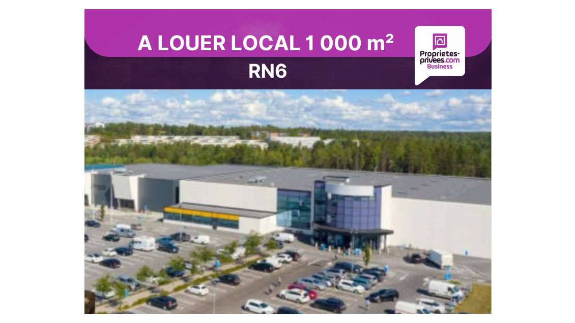 A louer local commercial Saint-Bonnet-de-Mure RN6