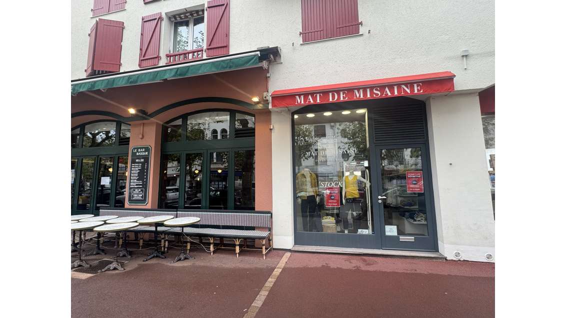 A louer local 65m² rue Thiers à Saint-Jean-de-Luz