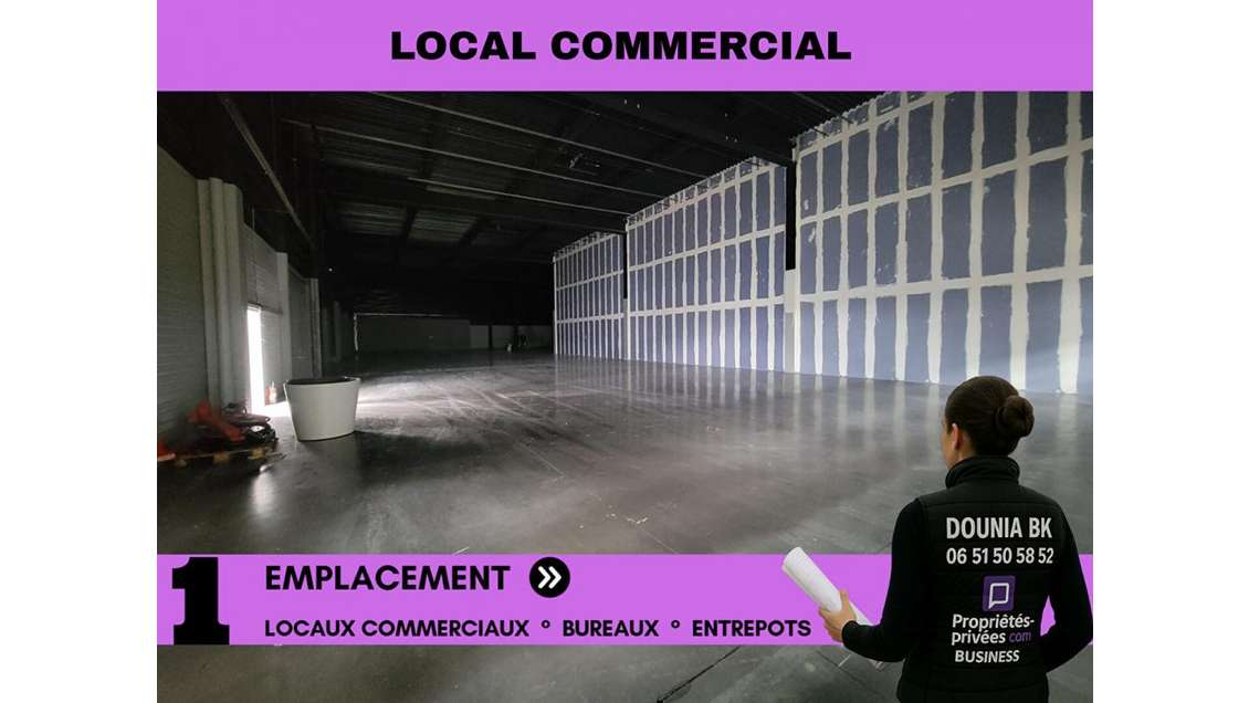 A louer local 1500m² Saint Maximin empl premium