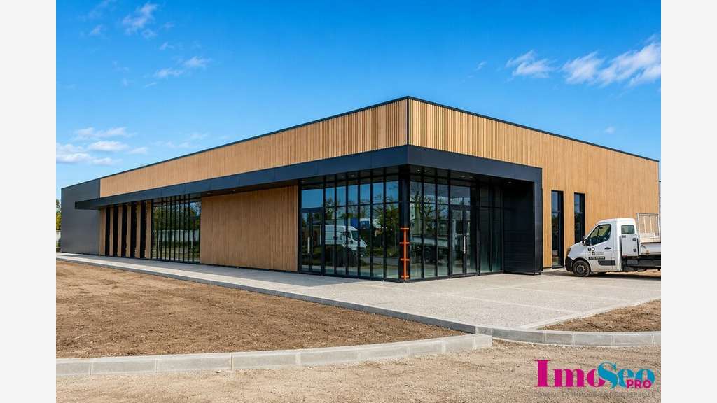 Local 350m² à louer zone commerciale Ste Eulalie