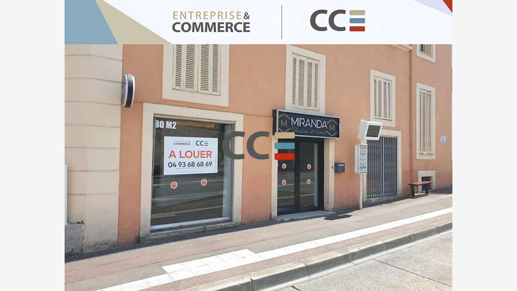 A louer locaux 70m² Cannes Bas Vallombrosa