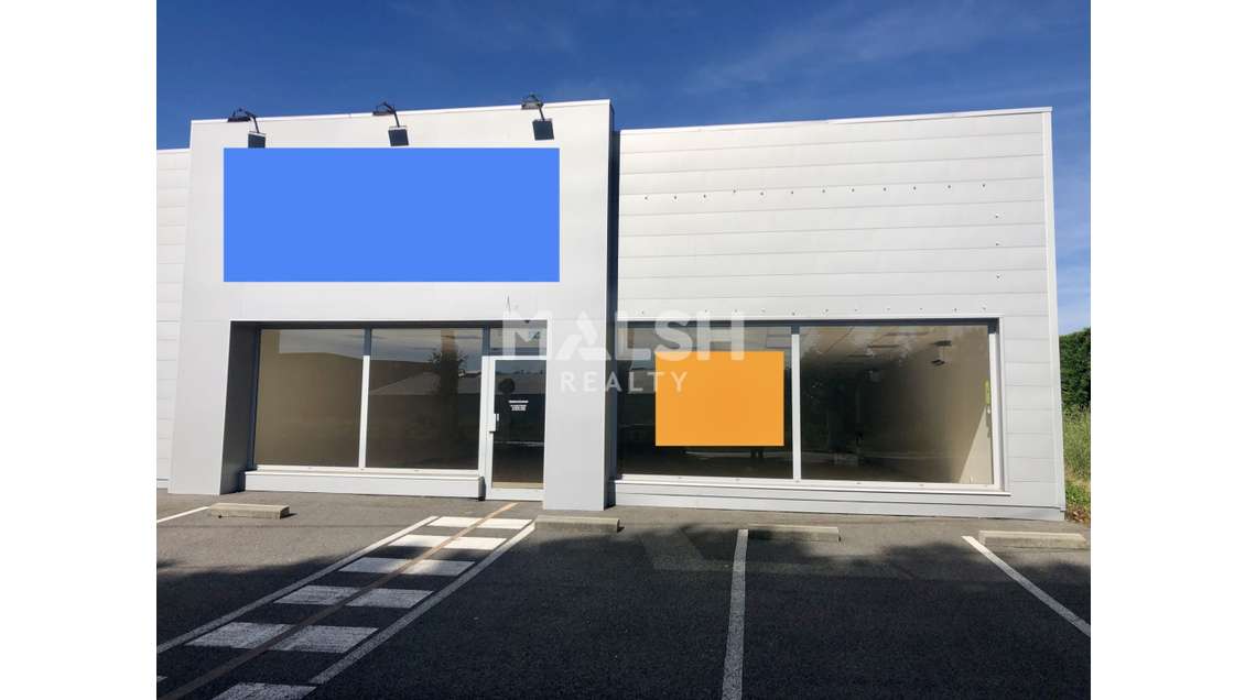 A louer local commercial 288m² au Coteau centre