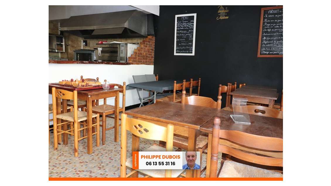 A louer local restaurant 138m² à Rochefort centre 