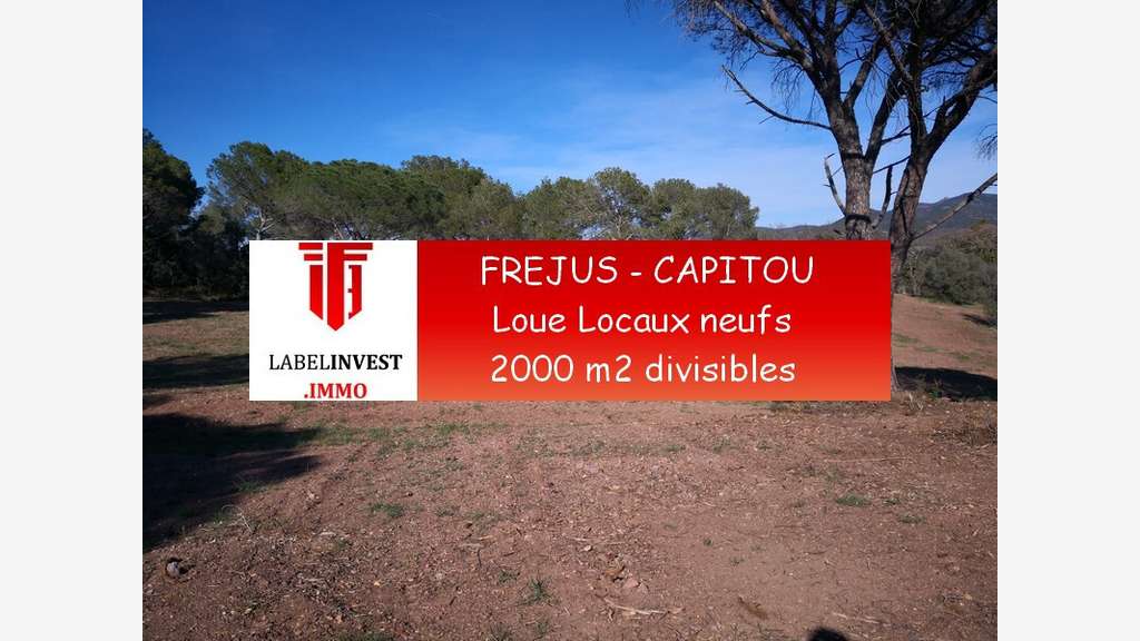 A louer locaux neufs à construire à Fréjus