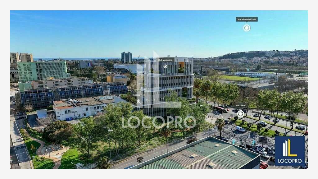 A louer bureaux 6754m² BEFA à Nice