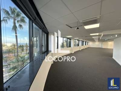 Bureaux de 1711m² divisibles à louer à Nice