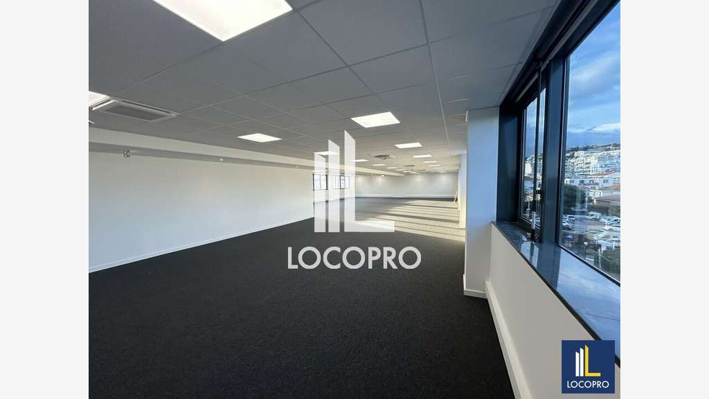 Bureaux de 1711m² divisibles à louer à Nice