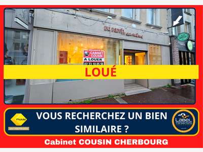 Loue local commercial 100m² Cherbourg-en-cotentin