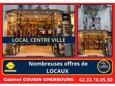 Location Locaux commerciaux - Boutiques à Cherbourg-en-Cotentin