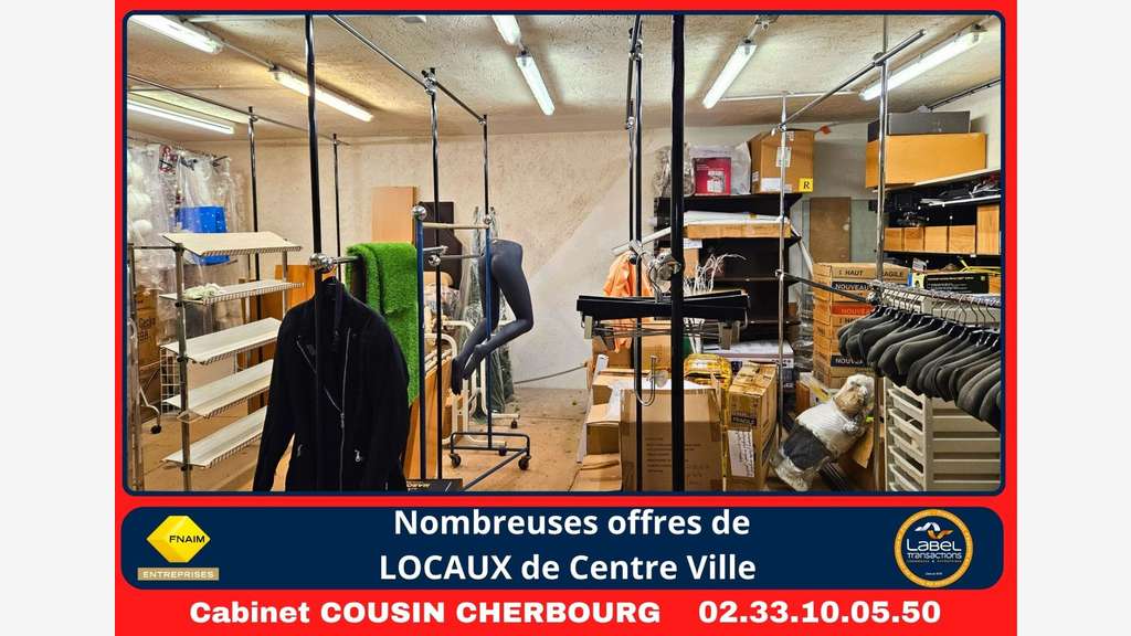A louer local commercial d’exception à Cherbourg