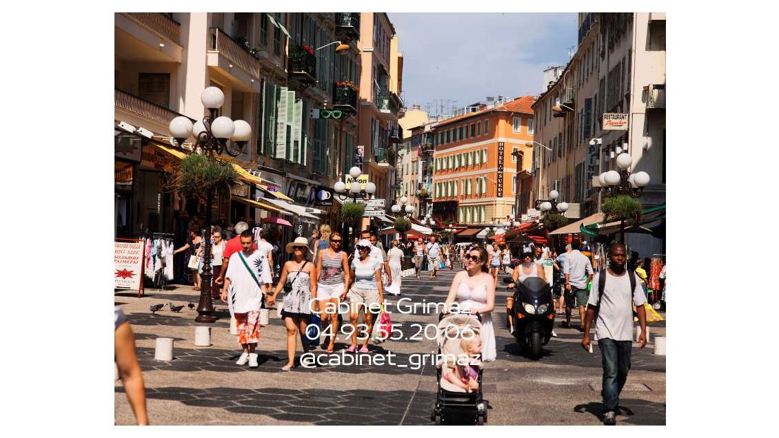 A louer local commercial à Nice Vieille Ville 