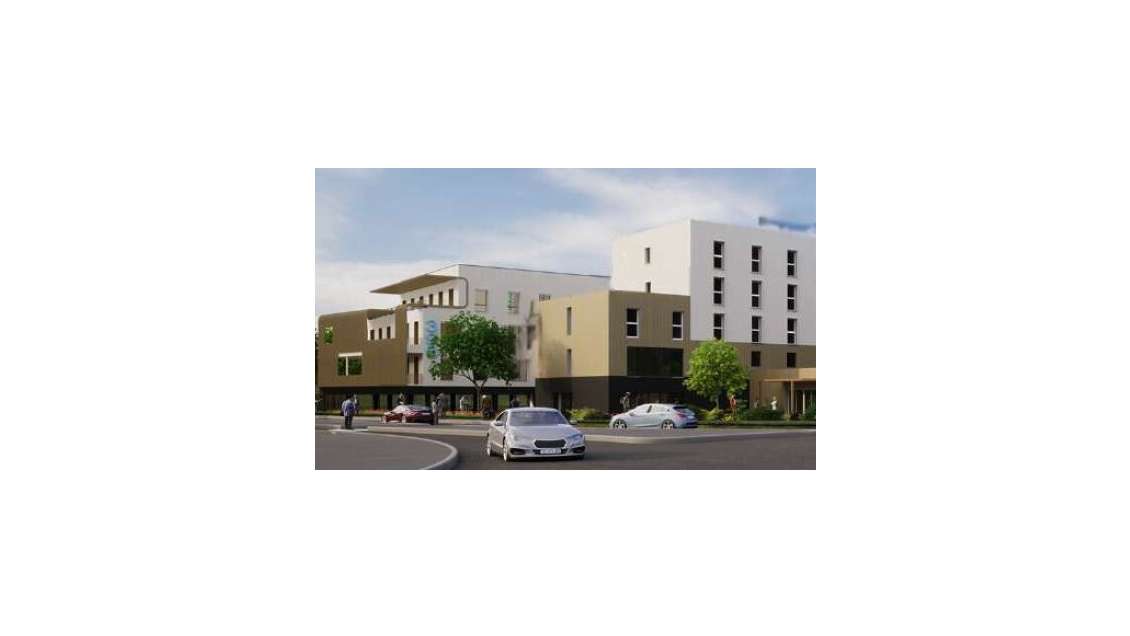 Location plateau bureau neuf 567m² ZFU La Rochelle