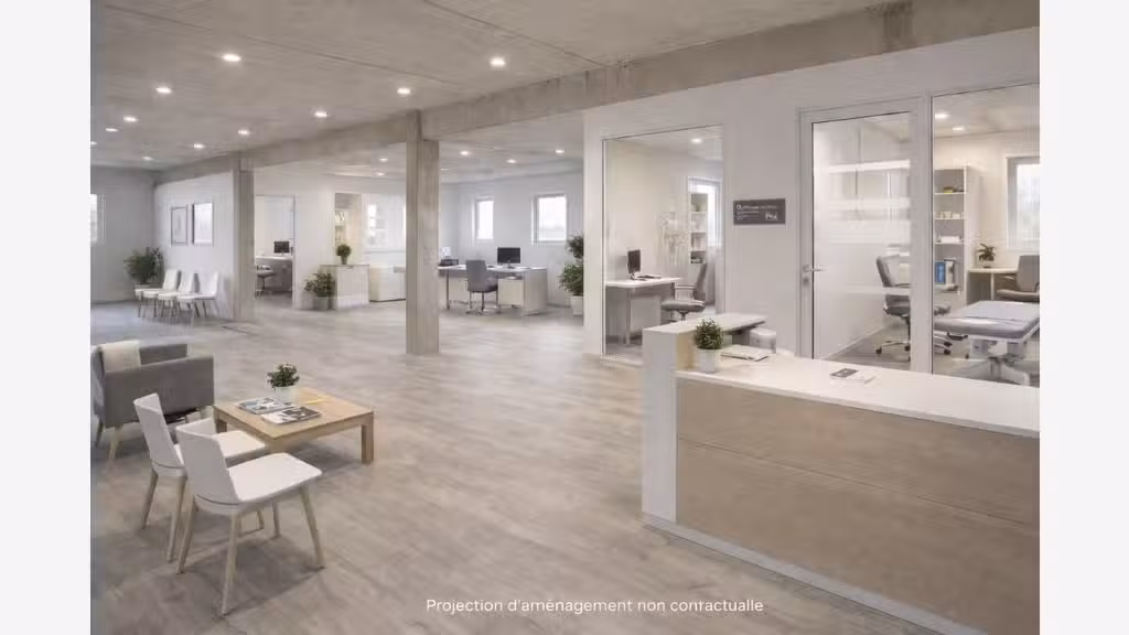 A louer plateau de bureaux 300m² à Pontarlier