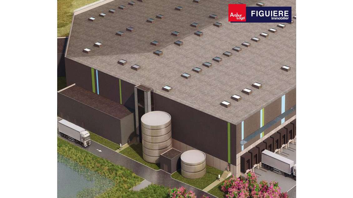 Plateforme logistique 6048m² à louer à Fos sur Mer
