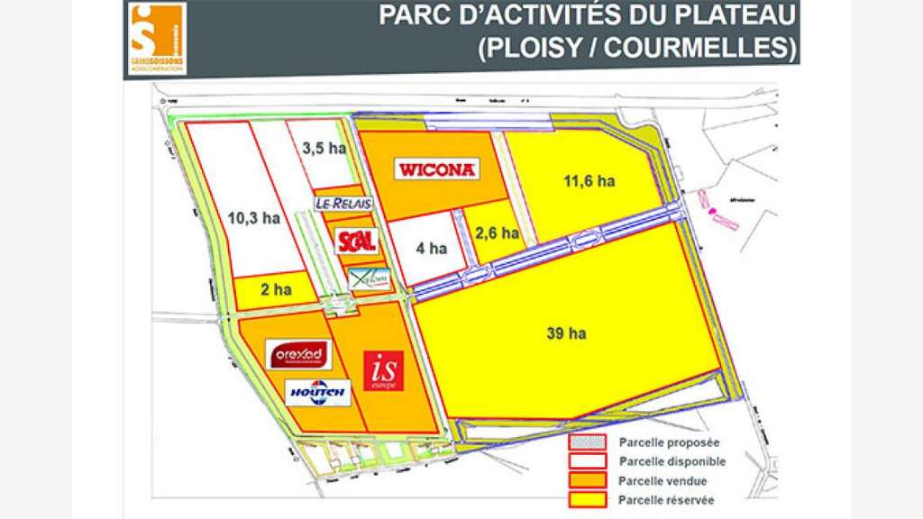 A louer programme immobilier logistique à Ploisy