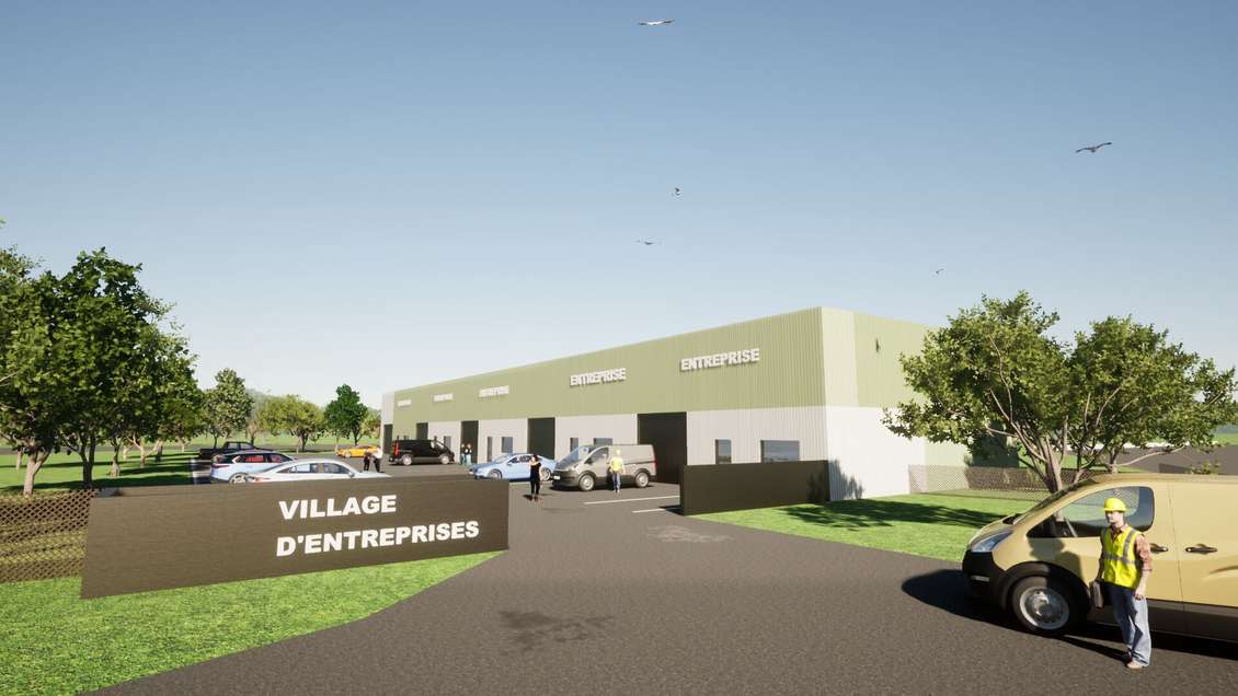 A louer local activité 995m² divisible Ploufragan