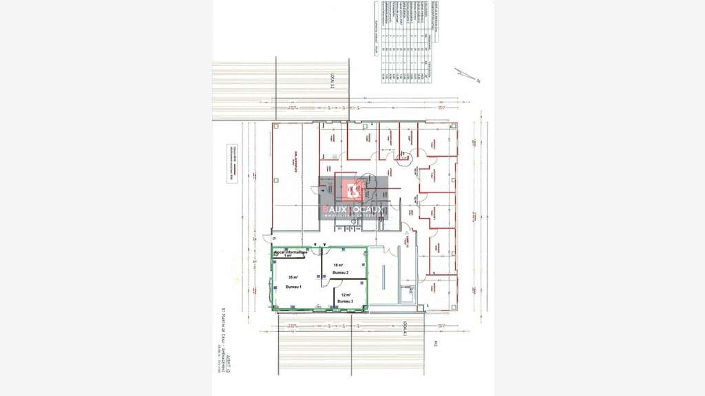 A louer bureaux 64m² en R+2 à Saint Martin Crau