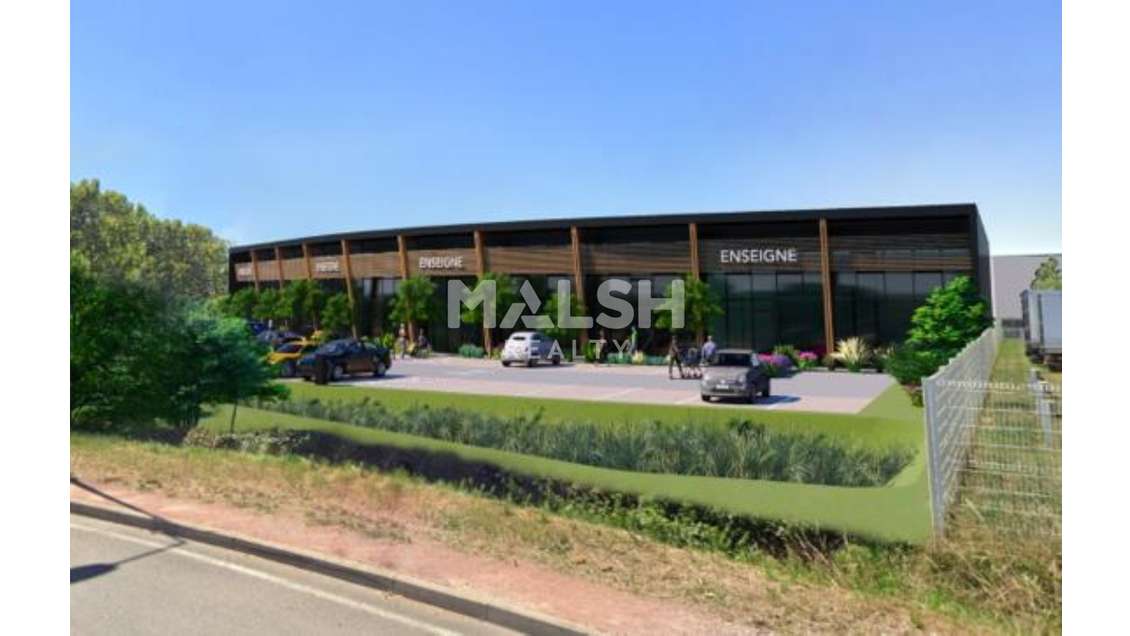 A louer local commercial 374m² Andrézieux Bouthéon