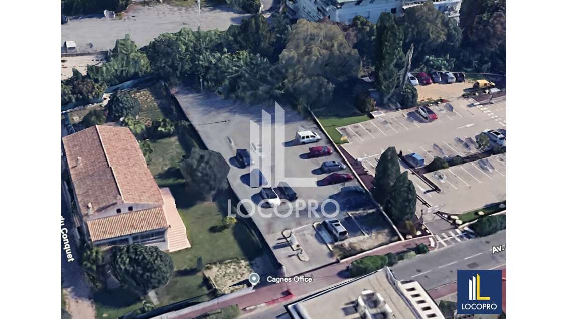 Loue terrain de 1100m² à Cagnes sur Mer Santoline