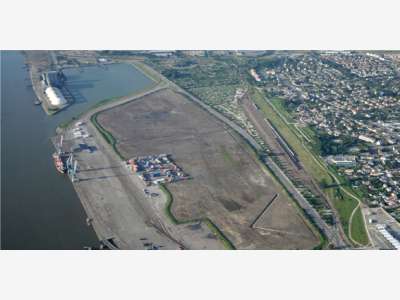 Vente terrains sur le terminal portuaire de Rouen