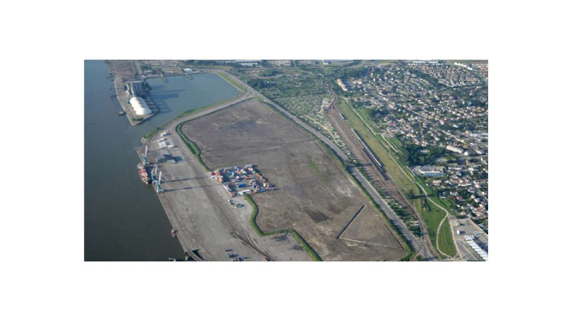 Vente terrains sur le terminal portuaire de Rouen