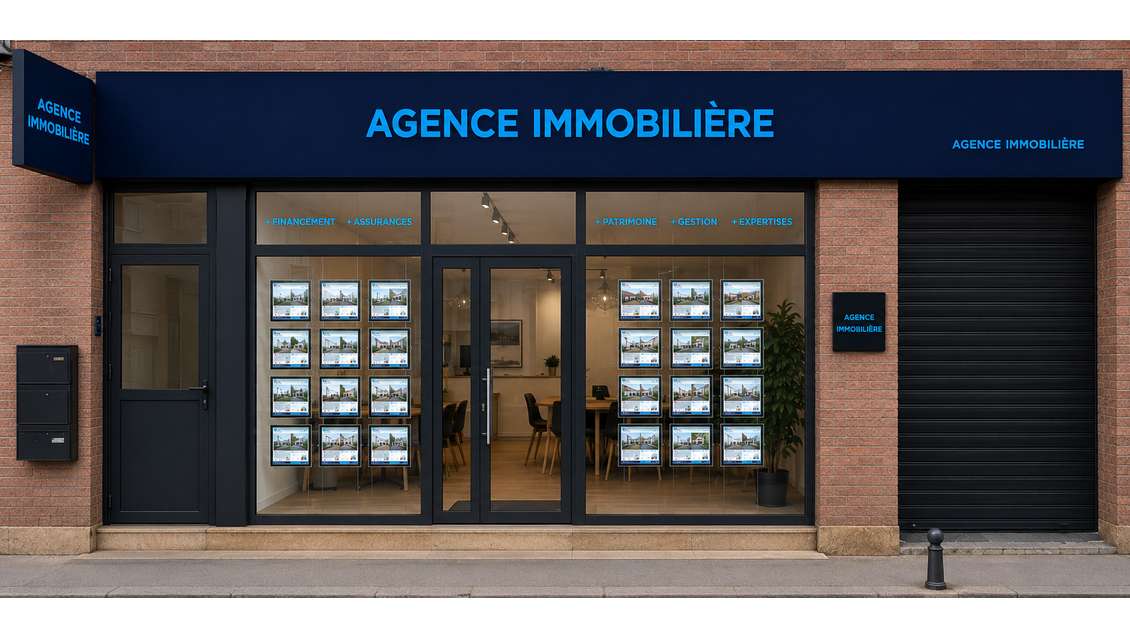Fonds de commerce agence immobilière à vendre: