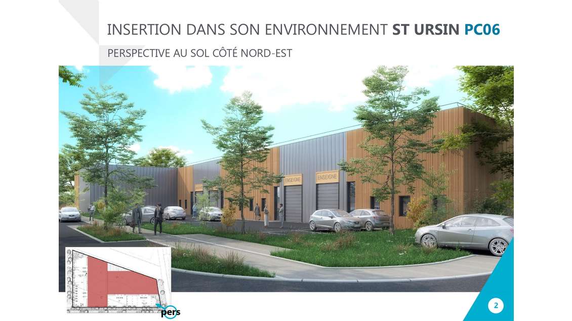 A vendre locaux d'activité neufs à Courseulles