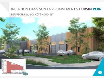 A vendre locaux d'activité neufs à Courseulles