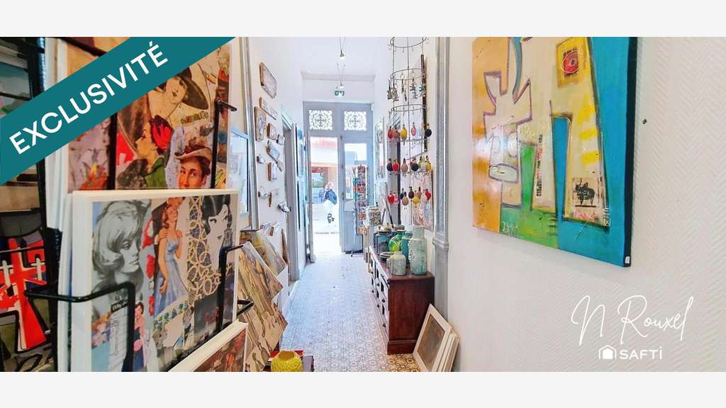 Vente local d’exception 58m² à Arromanches