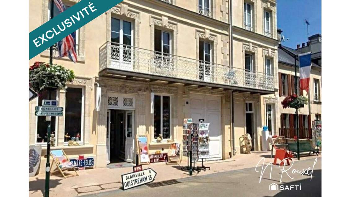 Vente local d’exception 58m² à Arromanches