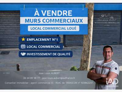 Vente local commercial de 62m² à Châteaurenard