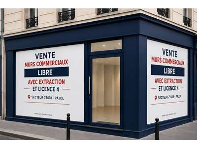 Vente Locaux commerciaux - Boutiques à Paris 18e