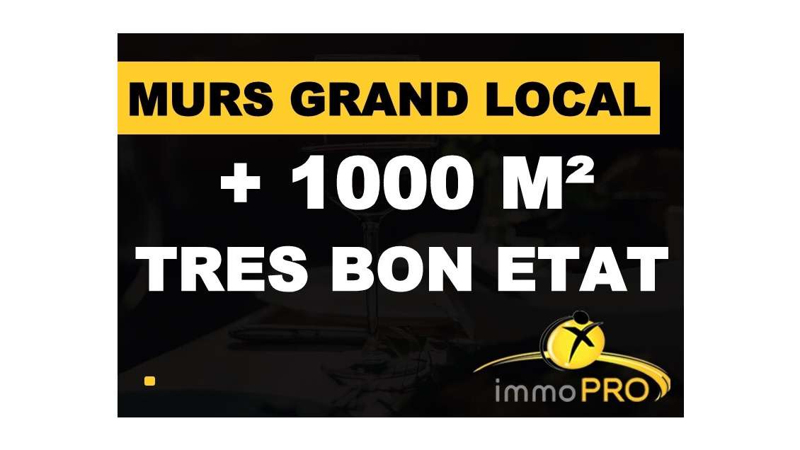 Vente bâtiment commercial de plus de 1000m² Voiron