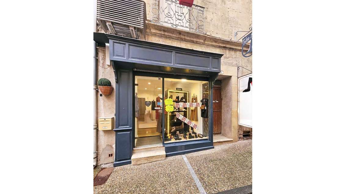 Vente boutique 31m² cœur historique de Pézenas
