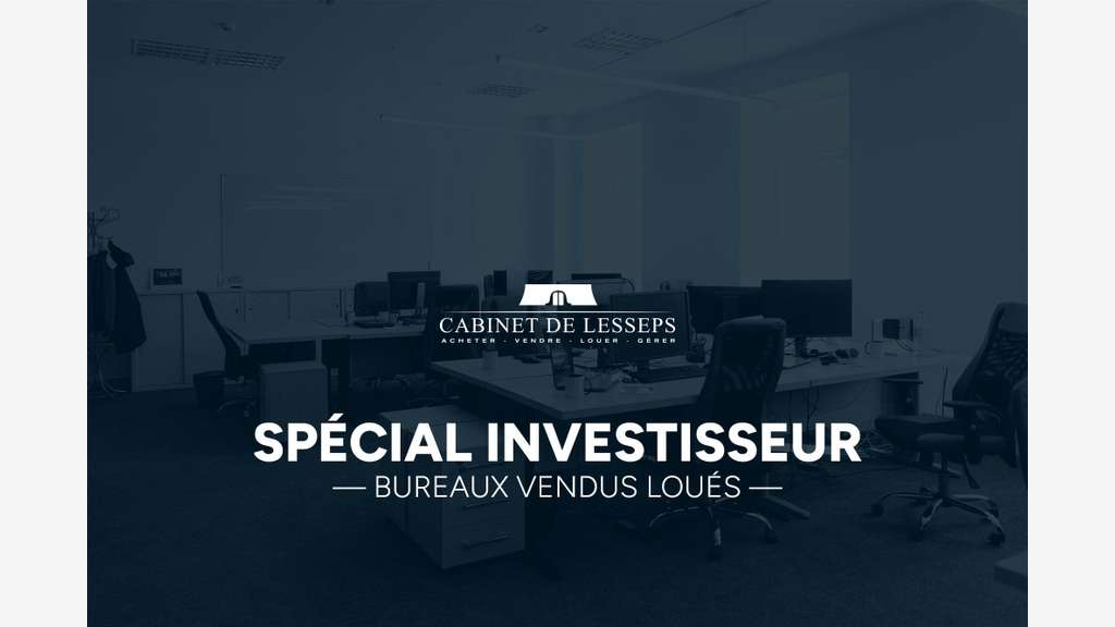 AV bureaux 20 locaux 8% rentabilité immédiate Dax