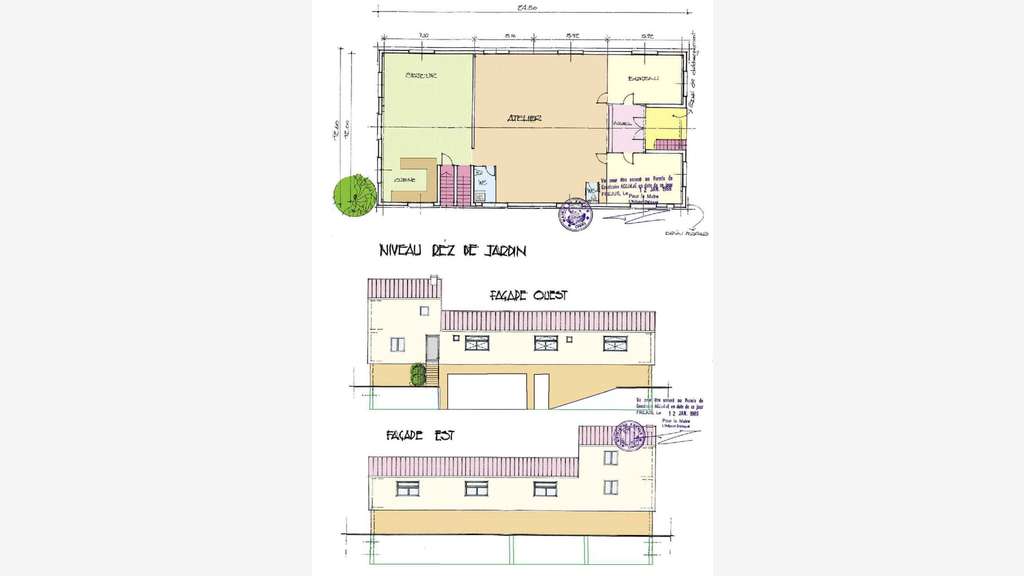 Vente local d'activité 600m² divisé en 3 à Fréjus