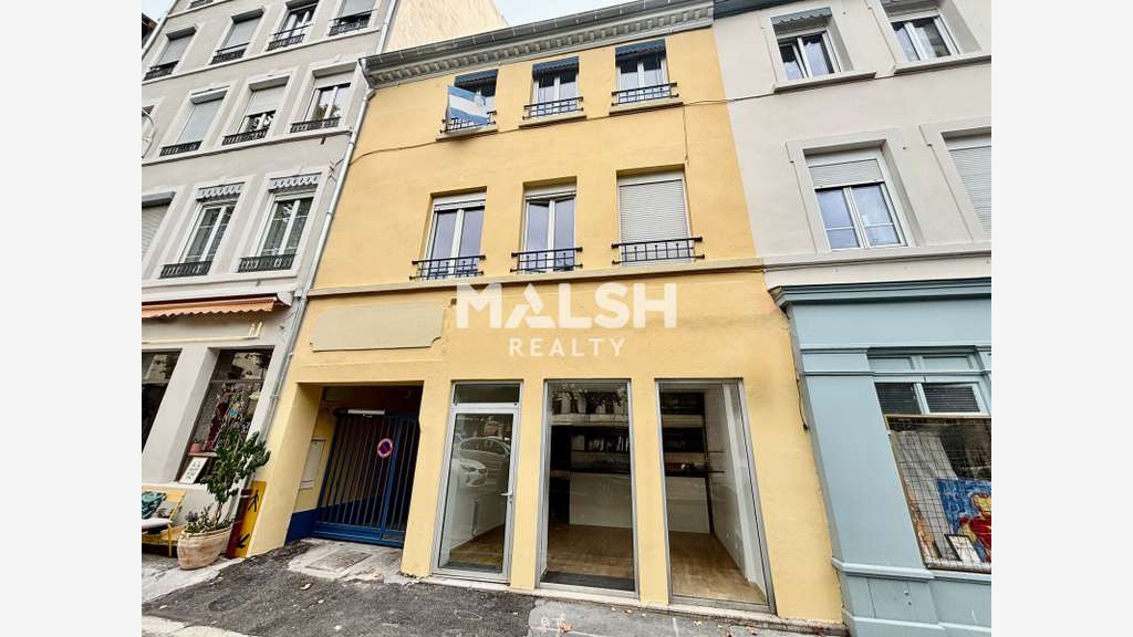 Bureaux à vendre 58m² RDC à Lyon 7ème 