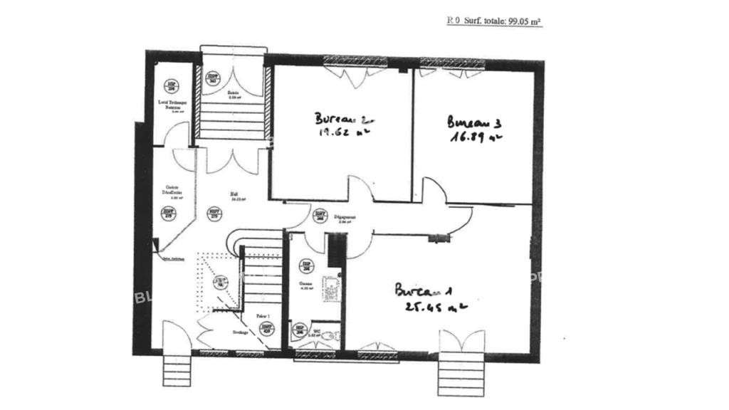 À VENDRE - À LOUER - BUREAUX - 322 M² - NANTES