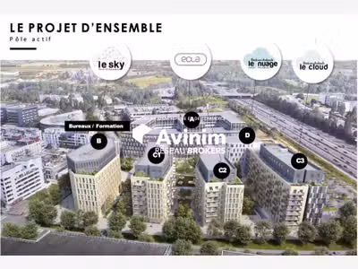 Cède bureaux neufs de 353m² + terrasse à Palaiseau