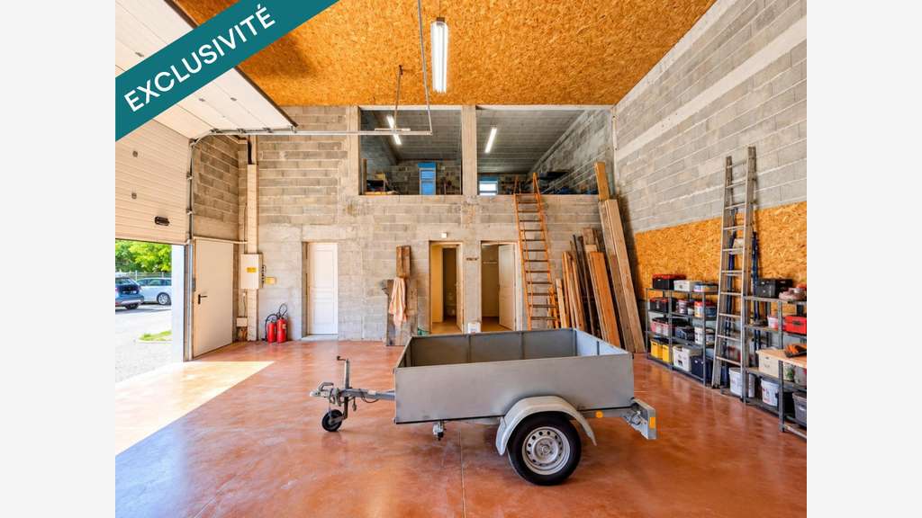 Bâtiment industriel 330m² Portes-lès-Valence