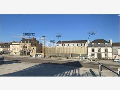 A vendre bureaux 299m² face Gare SNCF Saint-Brieuc