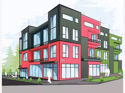 BÂTIMENT DE 420 M2, BUREAUX, 2 GARAGES DE 60 ET 